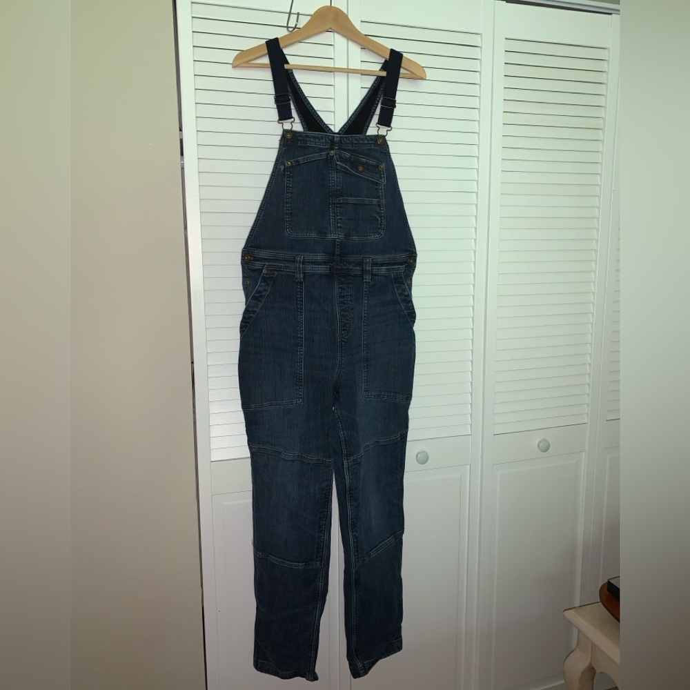 Duluth insulated denim overalls Medium